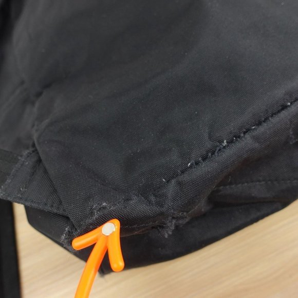 MARC JACOBS Bag Adult Black Backpack Medium Nylon Travel Lightweight DEFECTS - Picture 9 of 16